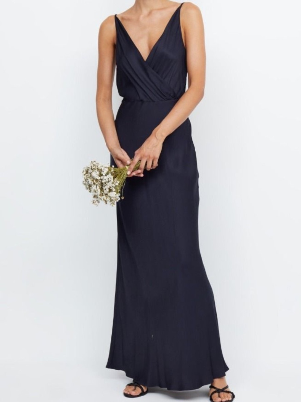 Bec + Bridge Adore V Maxi Dress in Ink